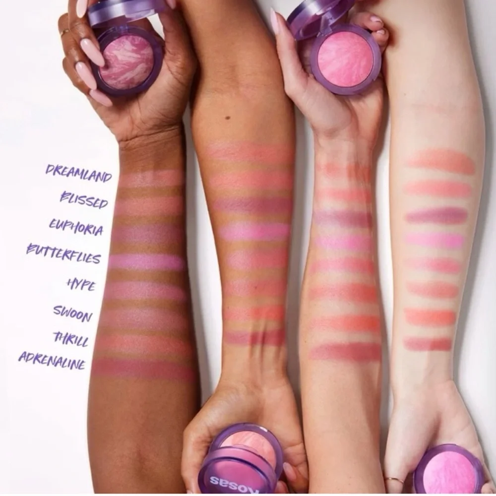 New KOSAS Blush is Life Shade Butterflies Cool Baby Pink Still factory sealed - Picture 3 of 14